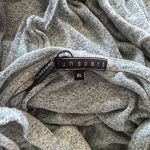 Elegant Teal Cowl Neck Sweater - Picture 4 of 5